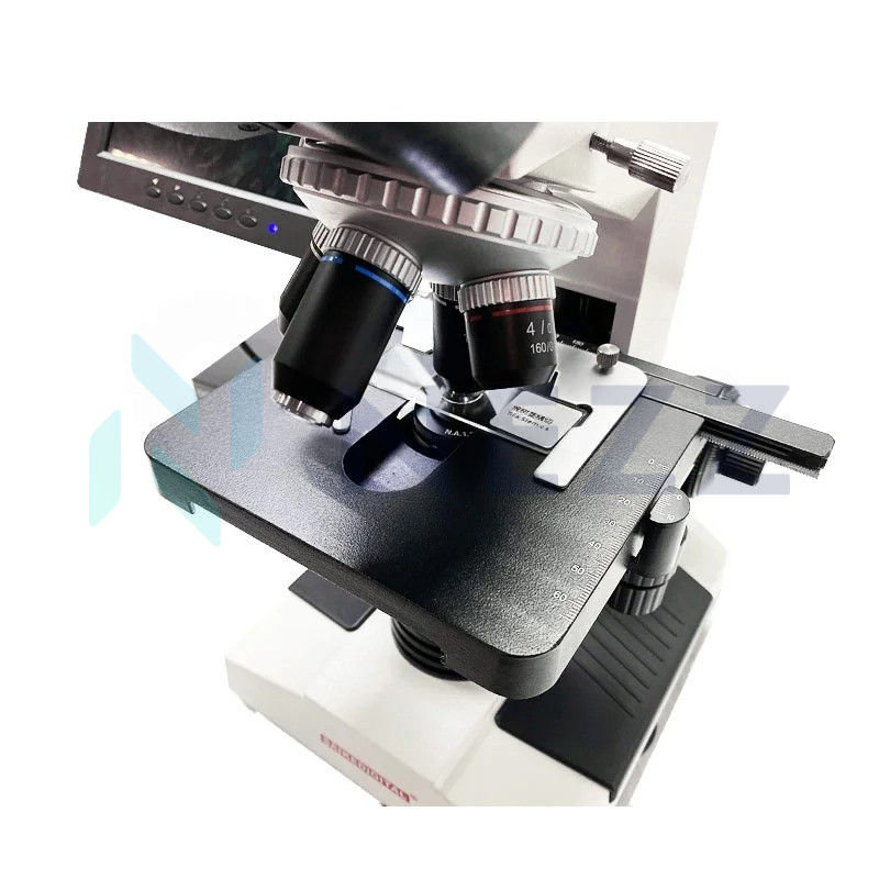 Цифровой тринокулярный биологический микроскоп SK2009H2 с камерой — изображение 3