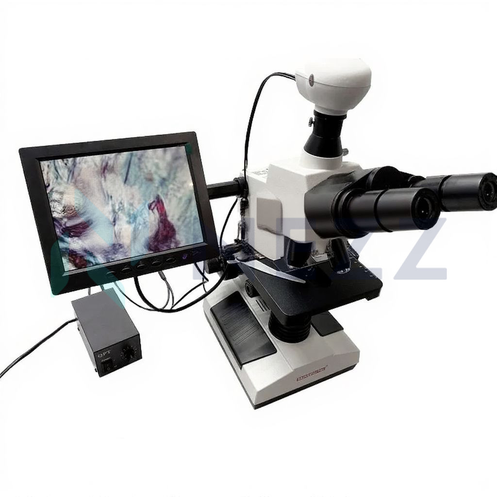 Цифровой тринокулярный биологический микроскоп SK2009H2 с камерой — изображение 5